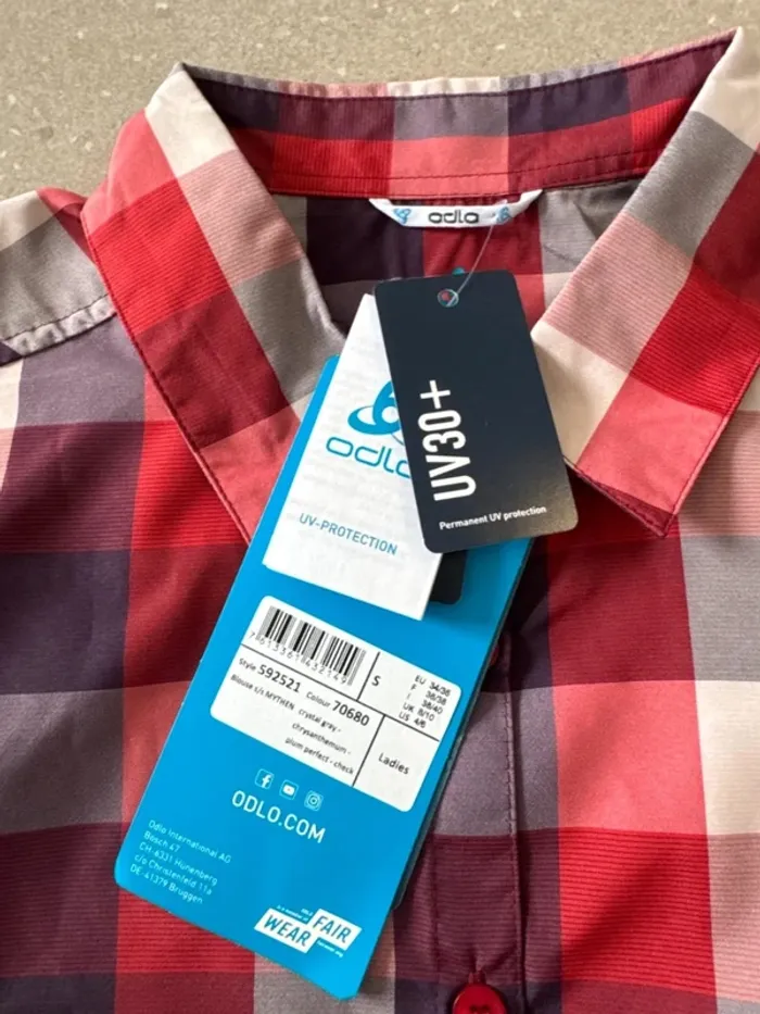 Chemise Odlo, taille S pour femme - photo numéro 2