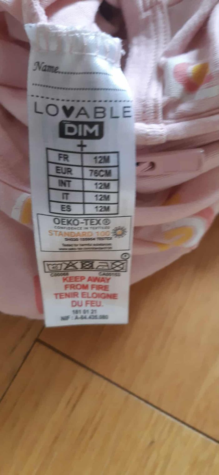 Lot de 3 pyjamas 12 mois - photo numéro 4