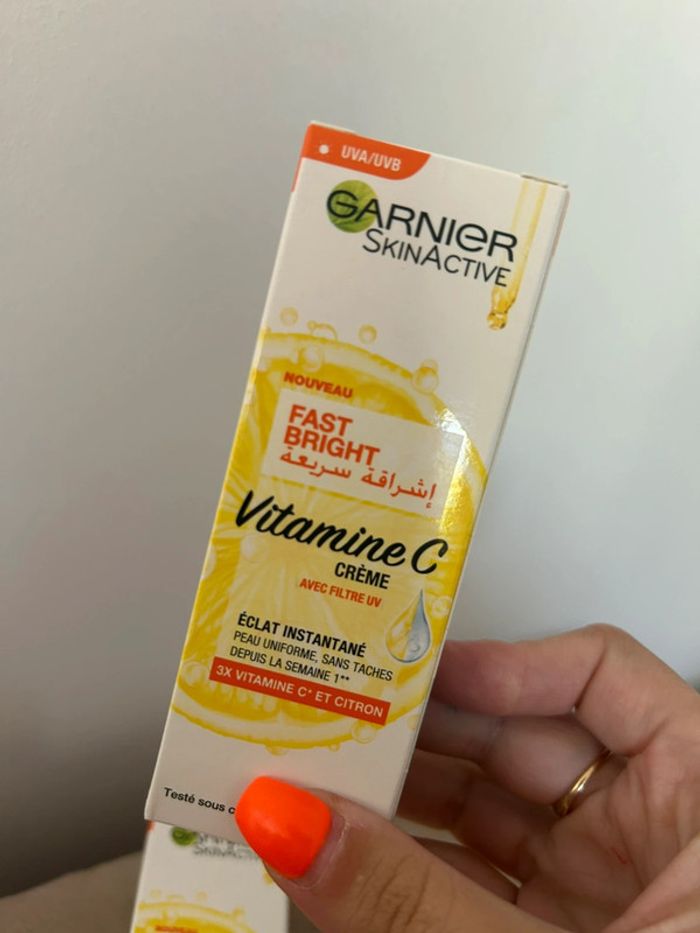 Crème visage Garnier Vitamine C Fast Bright - photo numéro 2