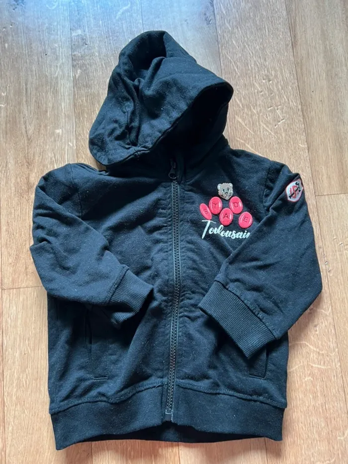 Sweat zippé à capuche Stade Toulousain