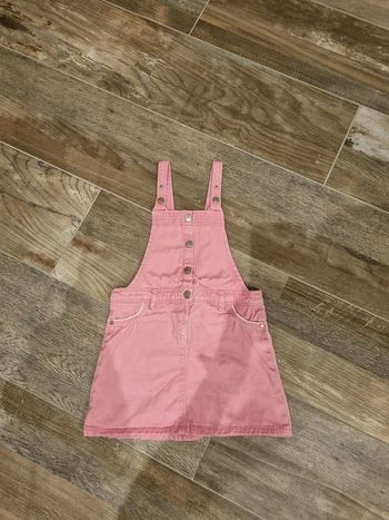 Robe en jean rose  In extenso