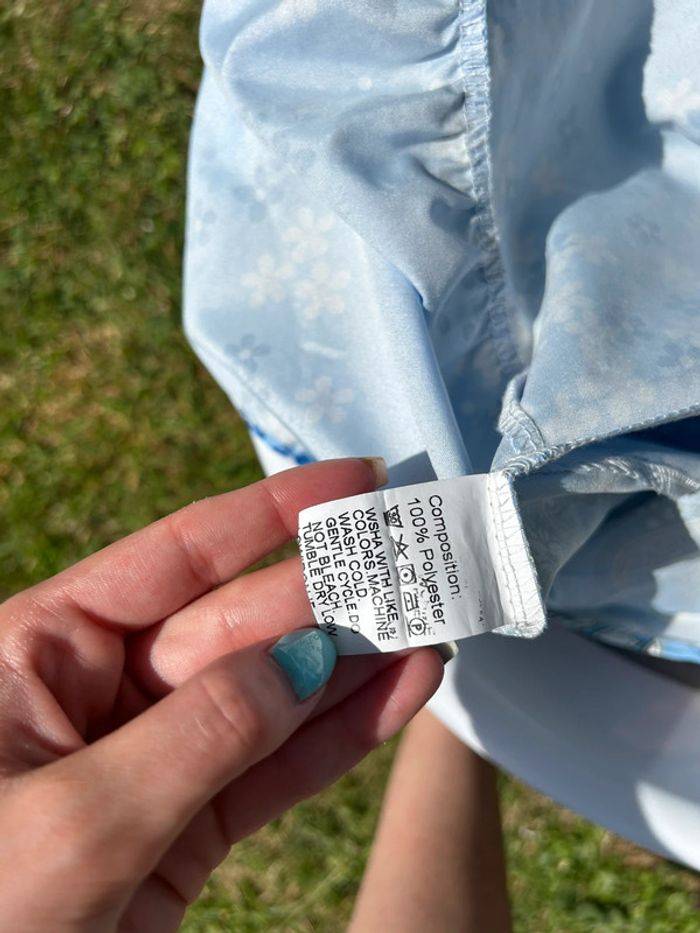 🌟 Robe bleu motif cachemire 🌟 - photo numéro 8