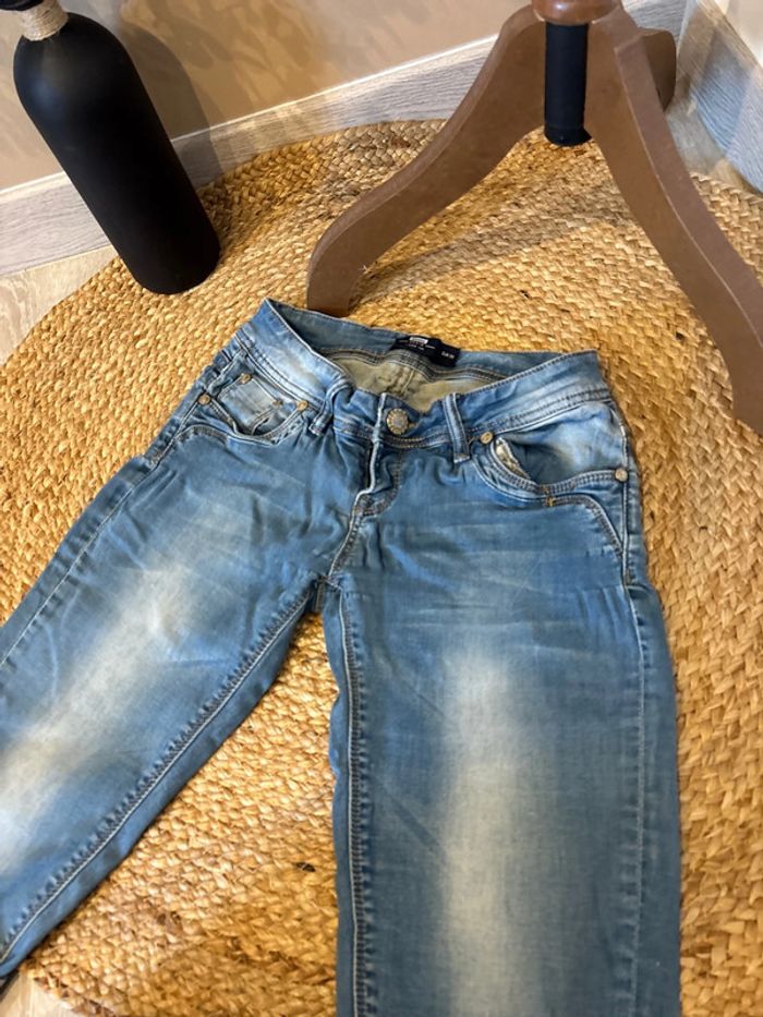 Pantacourt en jeans femme taille 38 - photo numéro 3