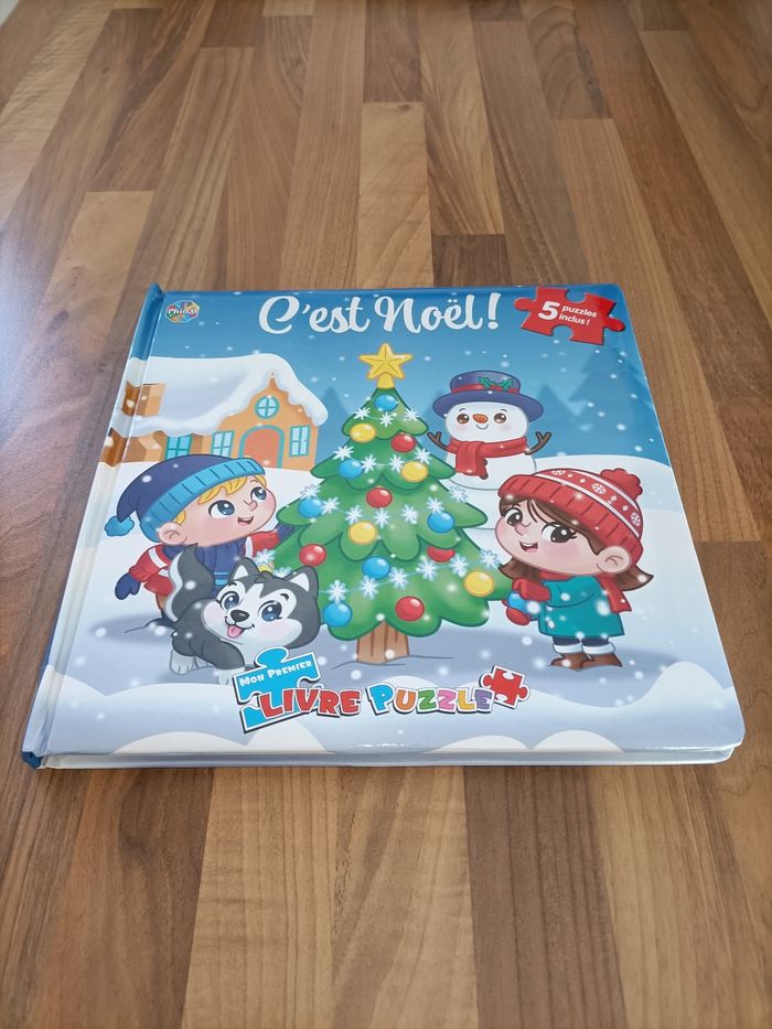 Livre de Noël+ 5 Puzzles - photo numéro 2