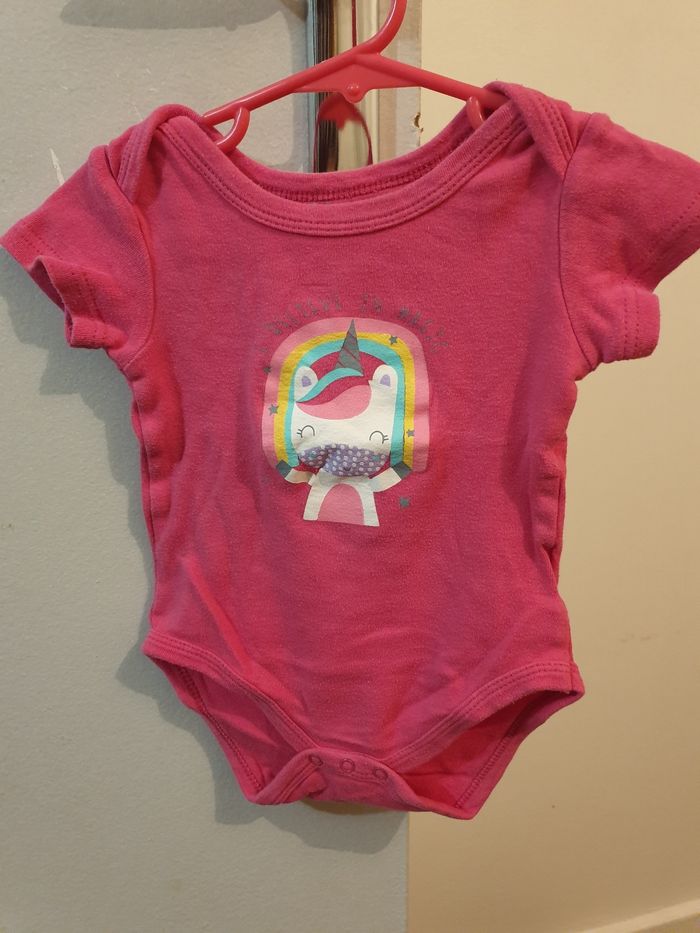 Body Manche courte licorne