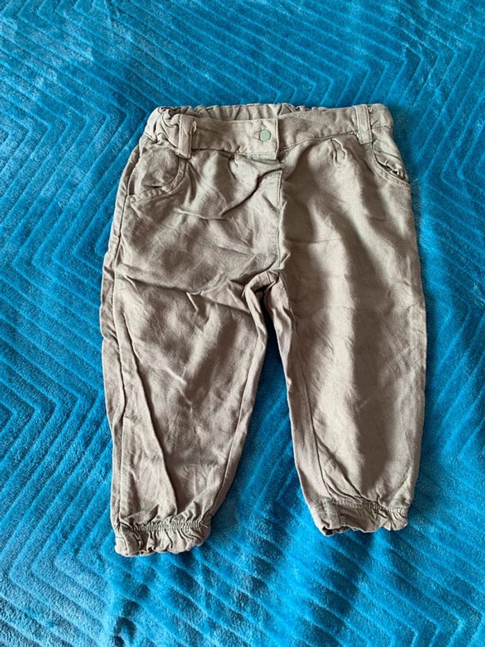 Pantalon été fille 12 mois