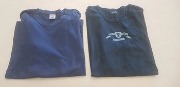 Lots de 2 maillots de corps manches longues