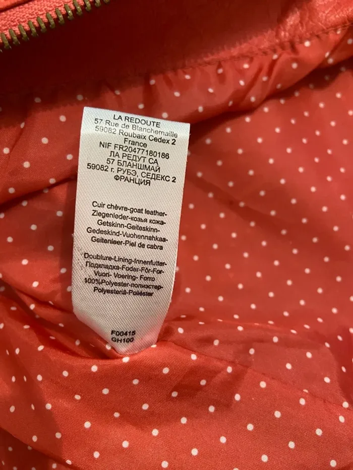 Veste en cuir - photo numéro 3