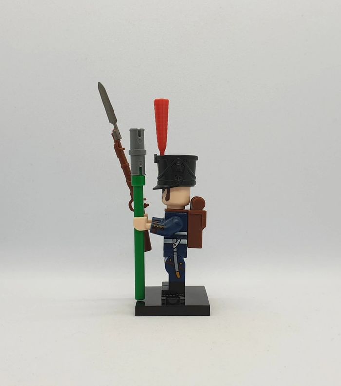💂 Figurine Guerres Napoléoniennes - Artilleur Français - (Style Lego) - photo numéro 2