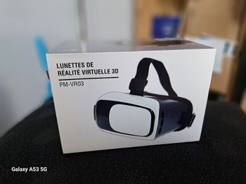 Lunette réalité virtuelle