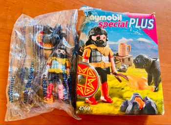 Playmobil 4769 - guerrier barbare et son chien
