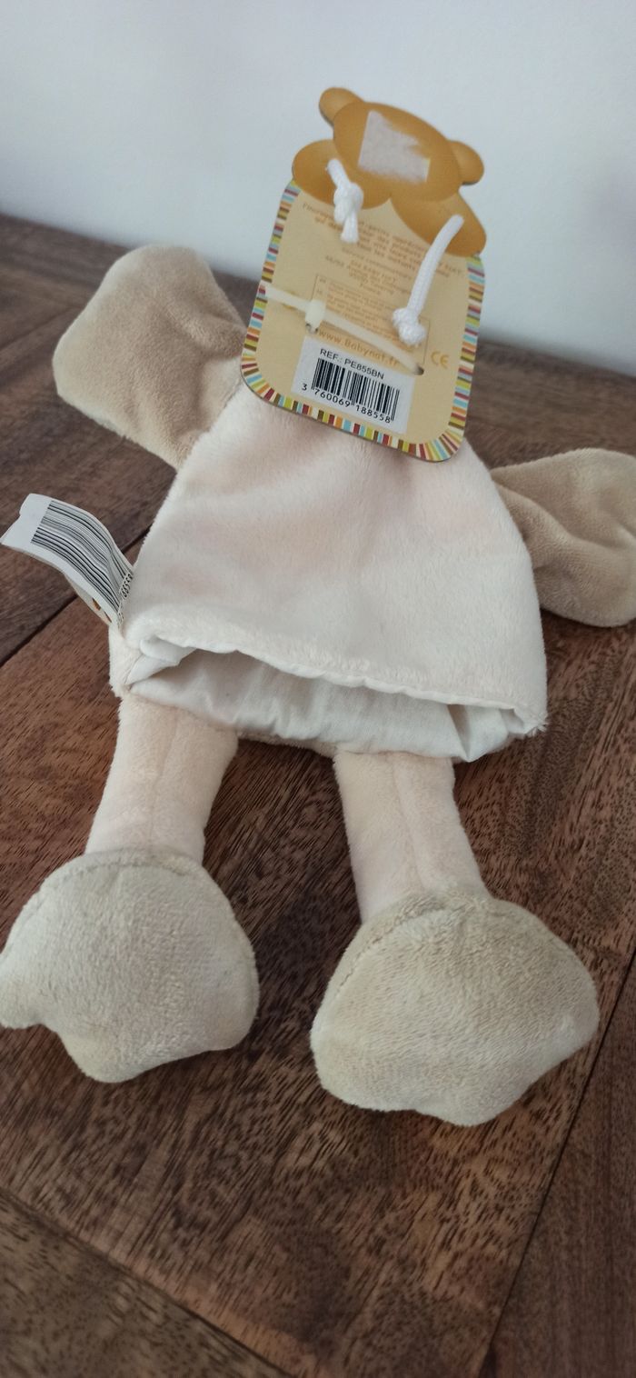 Doudou baby natMarionnette canard vintage - photo numéro 2