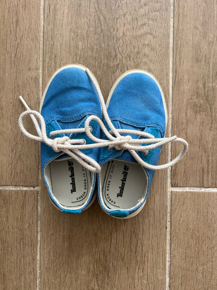 Chaussures type espadrilles Timberland garçon pointure 23 - photo numéro 4
