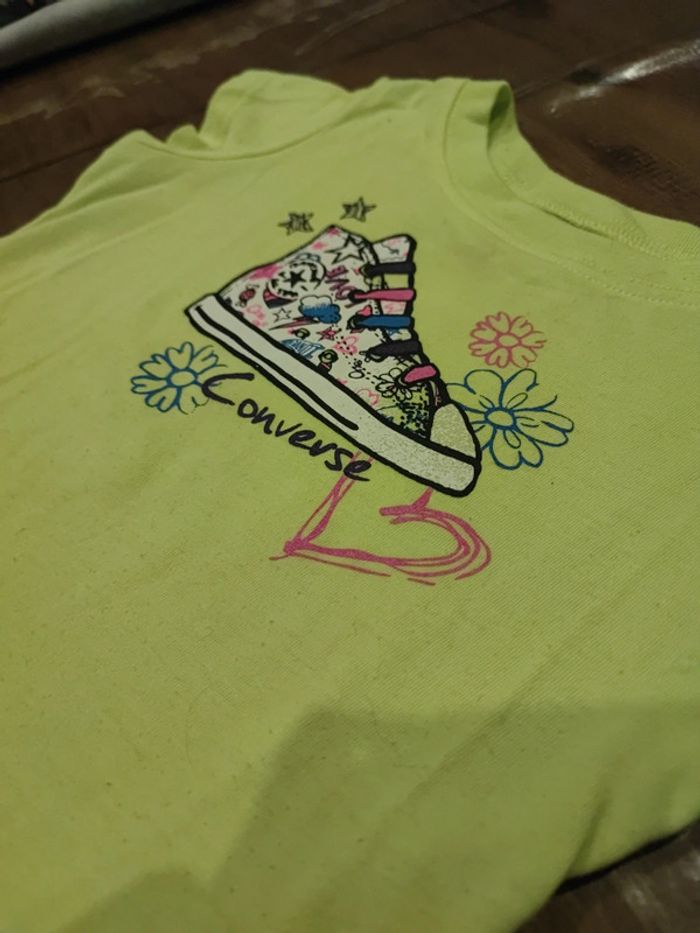 Tee-shirt converse 24 mois - photo numéro 2