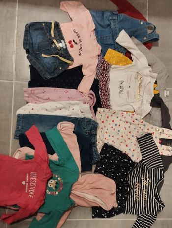 Lot de 18 pièces fille 6 mois