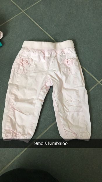 Pantalon rose pâle