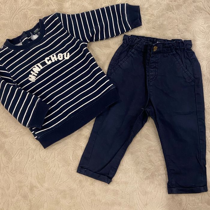 Ensemble garçon 12 mois