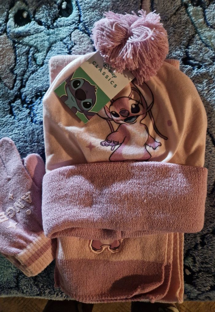 Ensemble echarpe, bonnet et gants Angel 3-8 ans - photo numéro 2