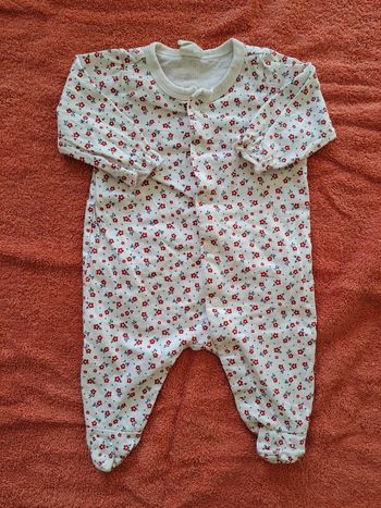 Pyjamas coton fleurs