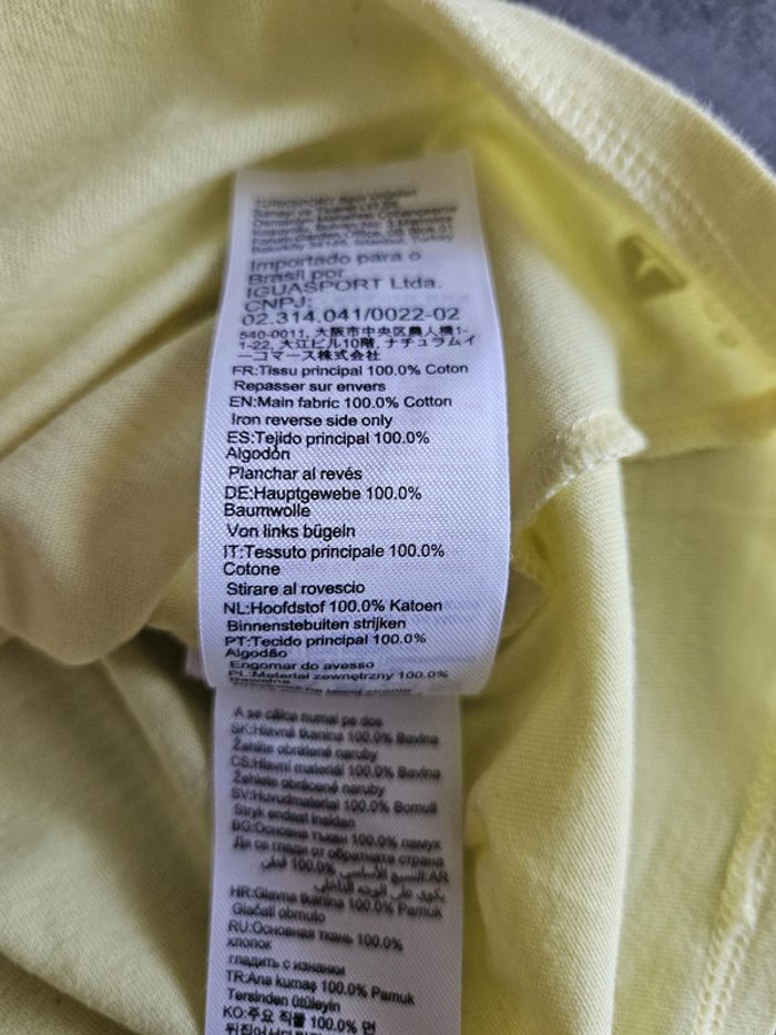 T-shirt à manches courtes fille - jaune clair - 14 ans - Domyos - photo numéro 4