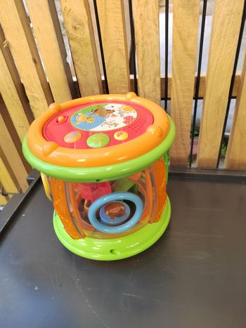 Jeu de forme en forme de tambour vtech le roi lion avec musique