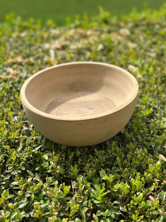 Magnifique plat en bois