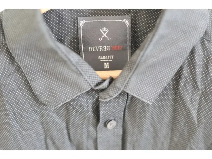 C60 chemise noir Devred1902 M - photo numéro 2
