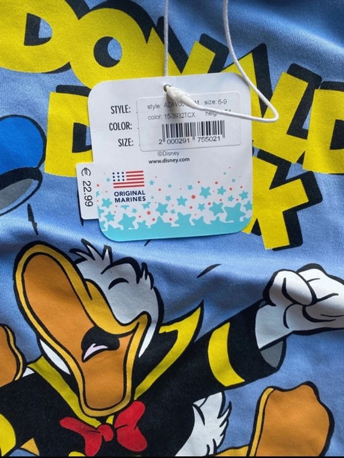 Ensemble Sweat pantalon Original marines 6 9 mois Disney Baby Donald Duck val 22,9 Neuf  En coton - photo numéro 6