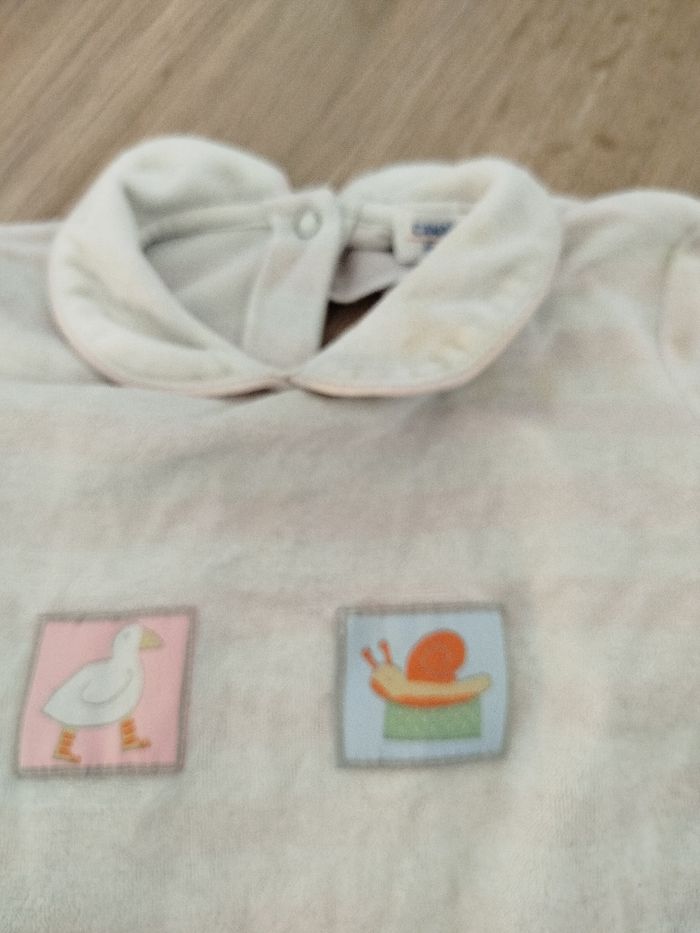 Pyjama camaïeu bébé 3 mois vintage - photo numéro 2