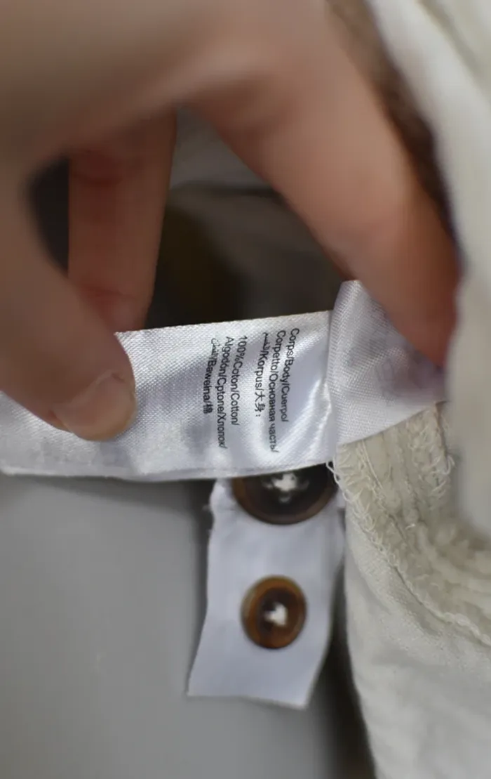 Veste Chemise Bizzbee crème en taille XS - photo numéro 7
