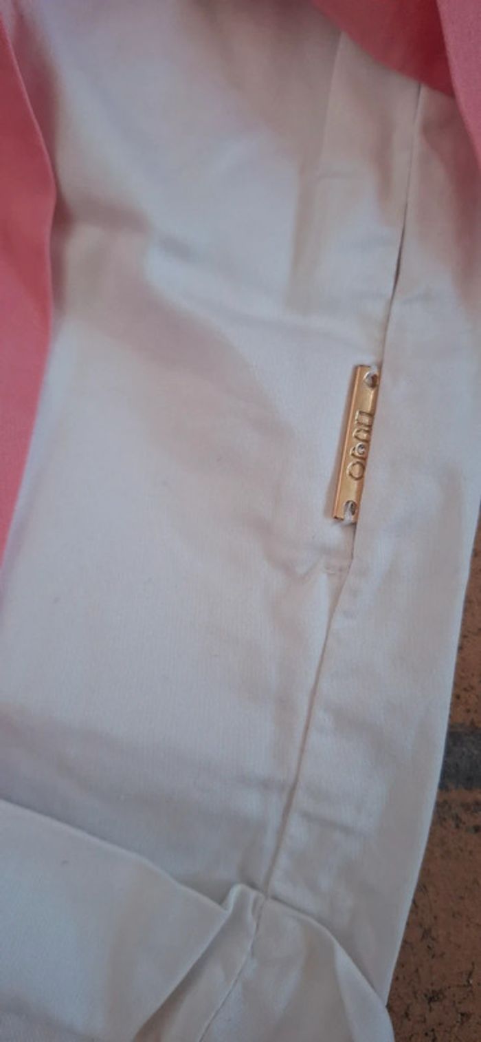 Short fille LIU JO blanc – Détail nœud rose en soie Neuf 🩷 - photo numéro 2