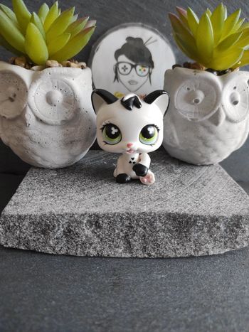 Littlest Petshop LPS Pet Shop chat Chartreux 493 Magic cat #geektradelpschat