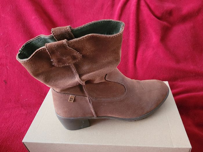 Bottines couleur daim 38 - photo numéro 4