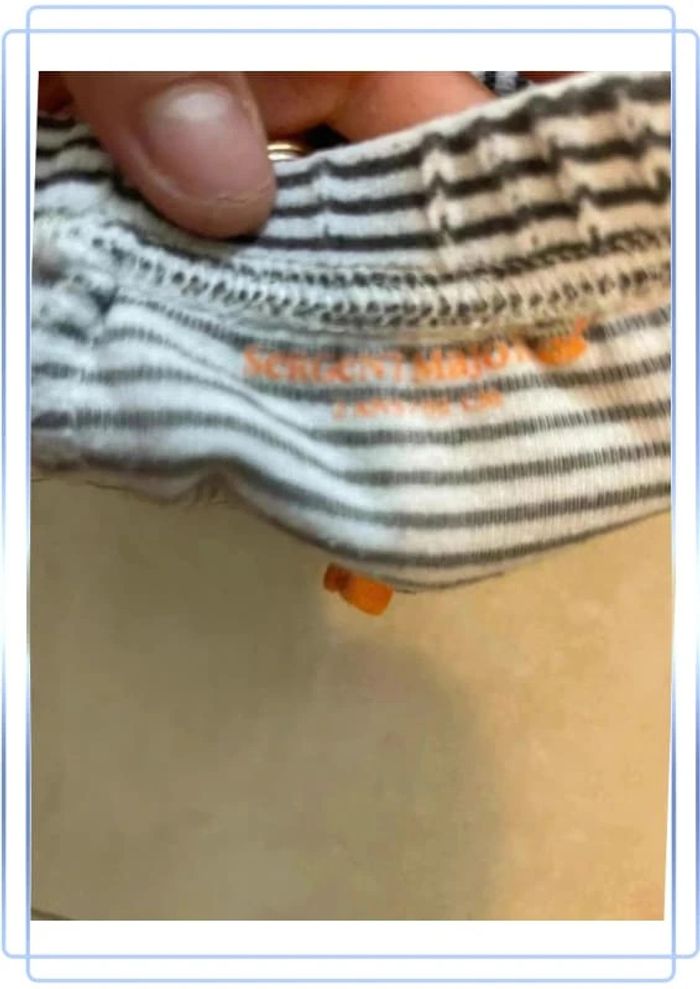 Très beau pyjama velours 2 ans sergent Major - photo numéro 5