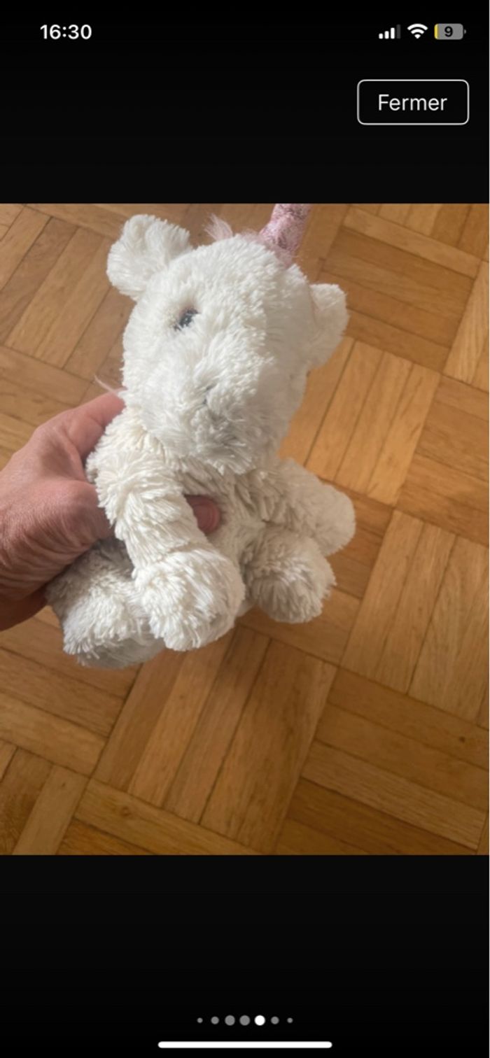 Petite licorne Jellycat - photo numéro 1