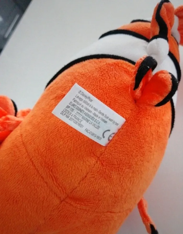 Peluche Nemo poisson clown Disney - photo numéro 7