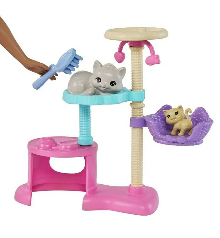 BARBIE ET SON ARBRE A CHAT MATTEL - photo numéro 5