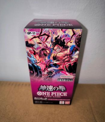 Booster box/Display One Piece Card Game OP11 Fist of God Speed | Japanese Manga