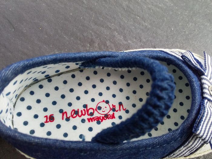 Adorables ballerines bébé fille T 16 - photo numéro 2