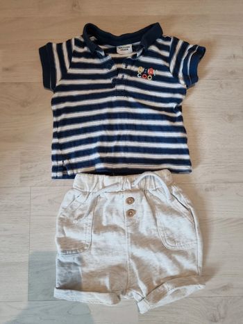 Ensemble été short 6 mois