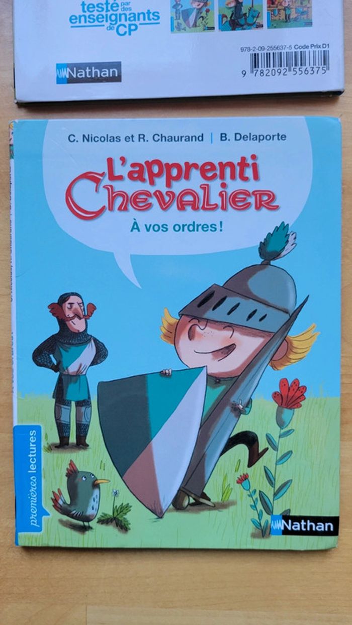 Lot Premières lectures L'apprenti chevalier : troubadour+ première mission+ à vos ordres+ tournoi - photo numéro 6
