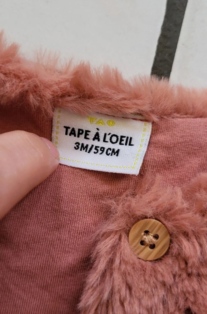 Veste sans manche bébé - photo numéro 4