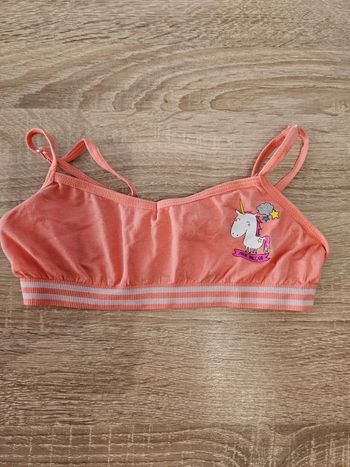 Brassiere licorne 10 ans