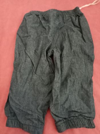 Pantalon doublé fille 12 mois