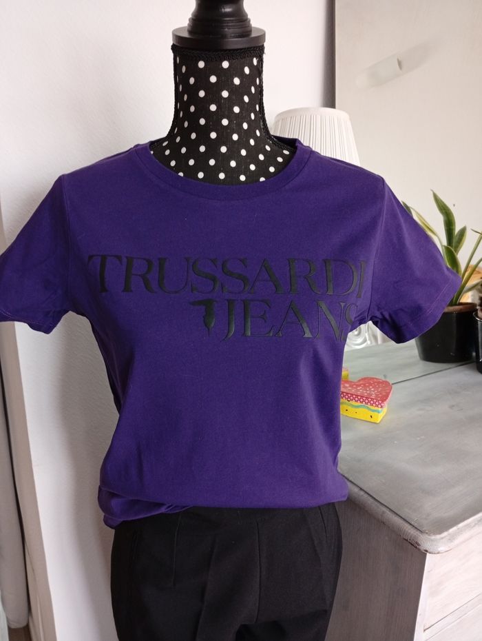 T-shirt violet pour femme 3638