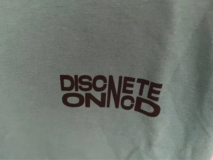 T-Shirt manches courtes Bershka vert - photo numéro 4
