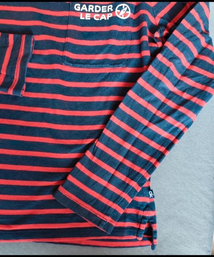 ☀️ T-shirt Manches Longues "Garder le Cap" – Okaïdi ☀️ - photo numéro 4