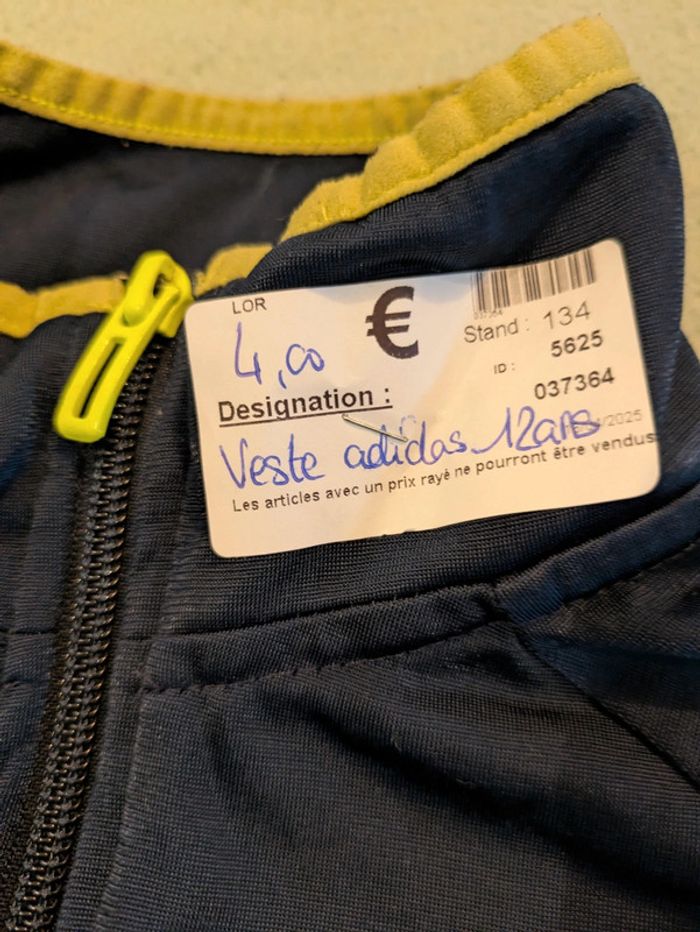Veste bleu marine 12 ans - photo numéro 2