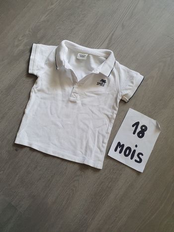 Maillot t-shirt polo 18mois