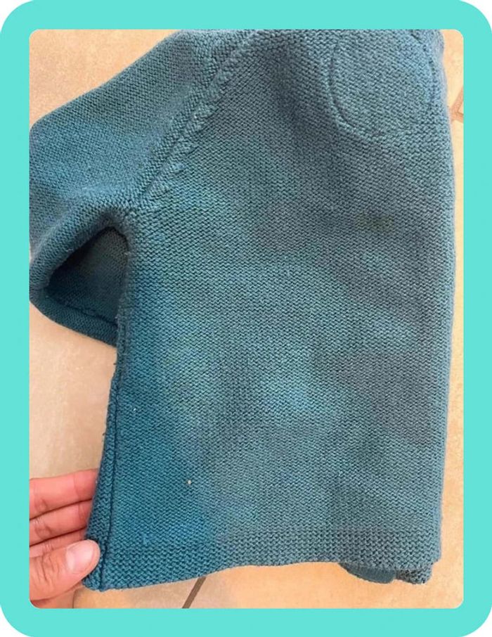 Magnifique gilet boutonné à 2 ans sergent major - photo numéro 5